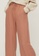 Trendyol brown Modest High Waist Wide Leg Woven Trousers 79B4EAA438DD03GS_3
