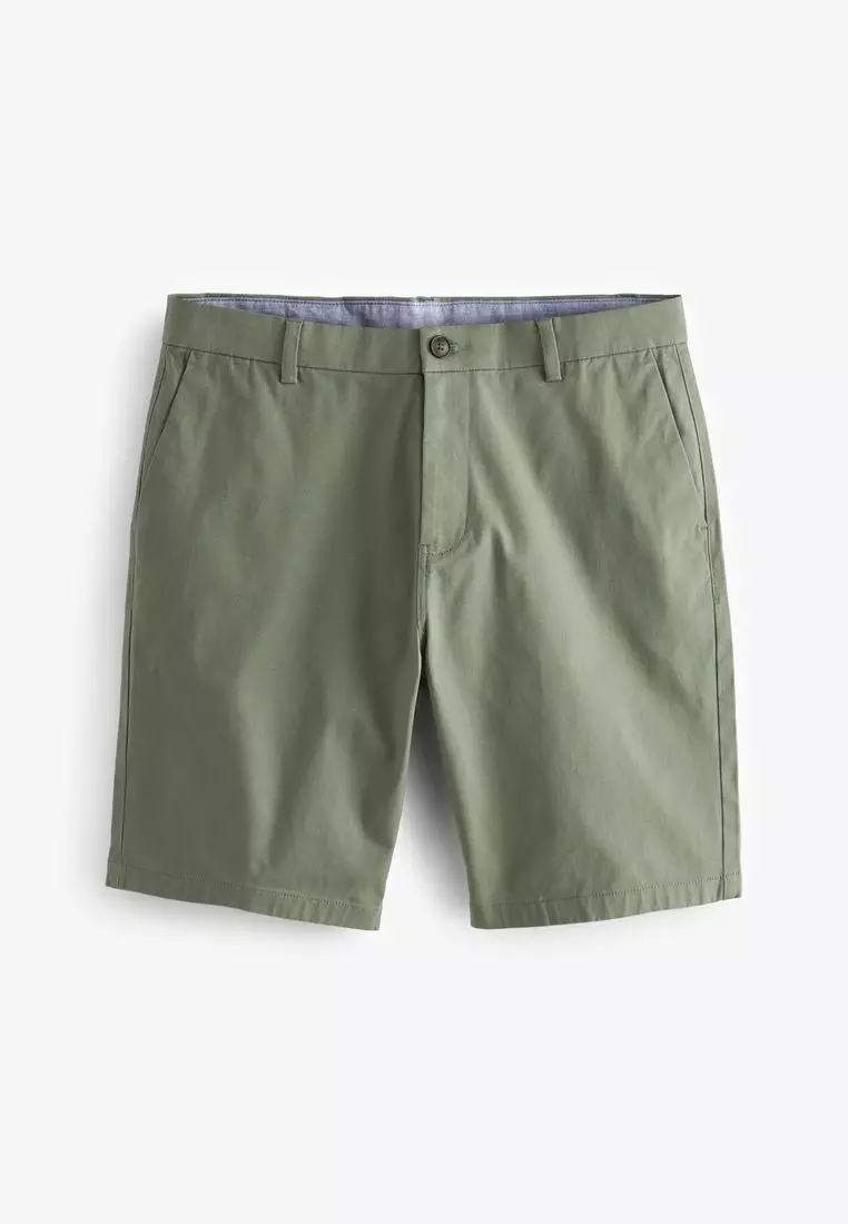 Stretch Chinos Shorts Straight Fit
