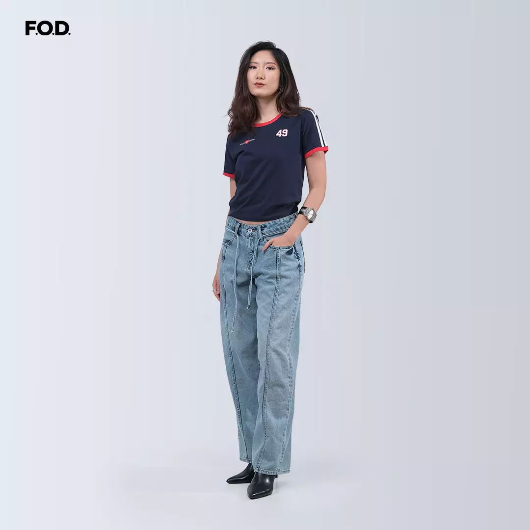 Celana Jeans Wanita Ginna Light Blue