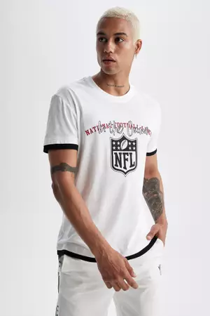 Men's Vintage Los Angeles Raiders Graphic Tee in Off White Raiders Graphic | Size L | Abercrombie & Fitch