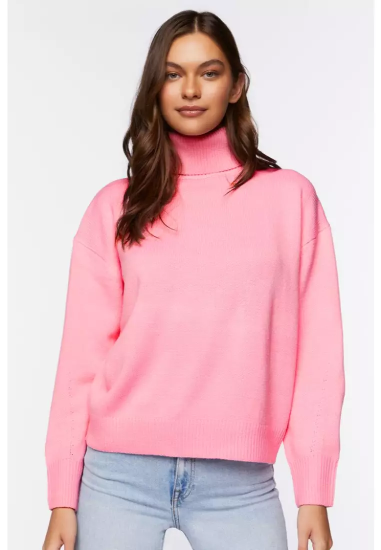 Pink turtleneck sales forever 21