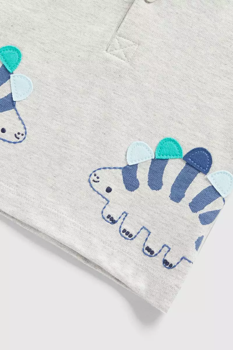 Mothercare Dinosaur Jog Set - Set Pakaian Bayi Laki-laki (Abu-abu)