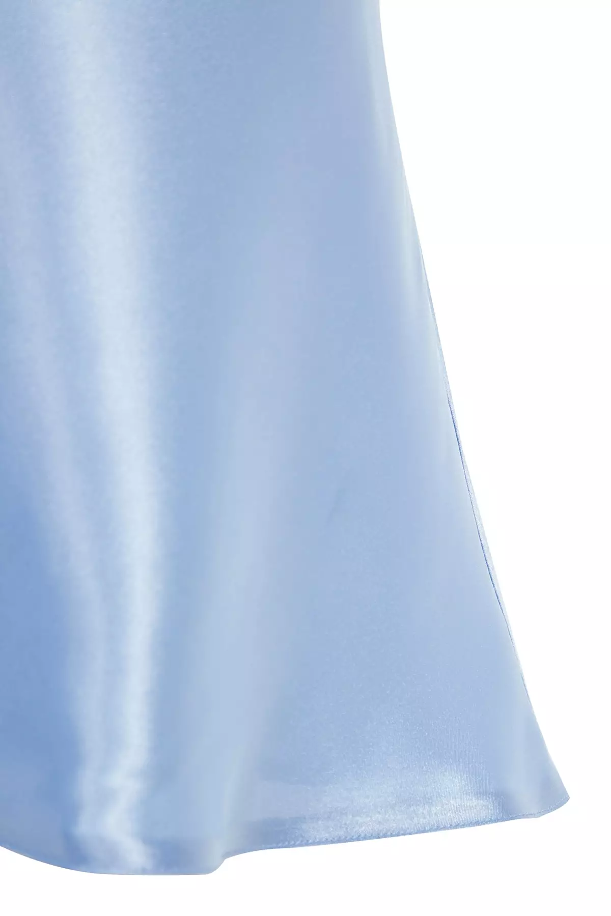 Back Detailed Satin Woven Nightgown