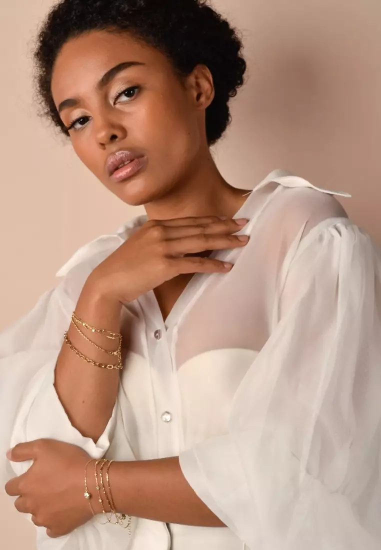 Rolo Chain Bracelet 14k Gold