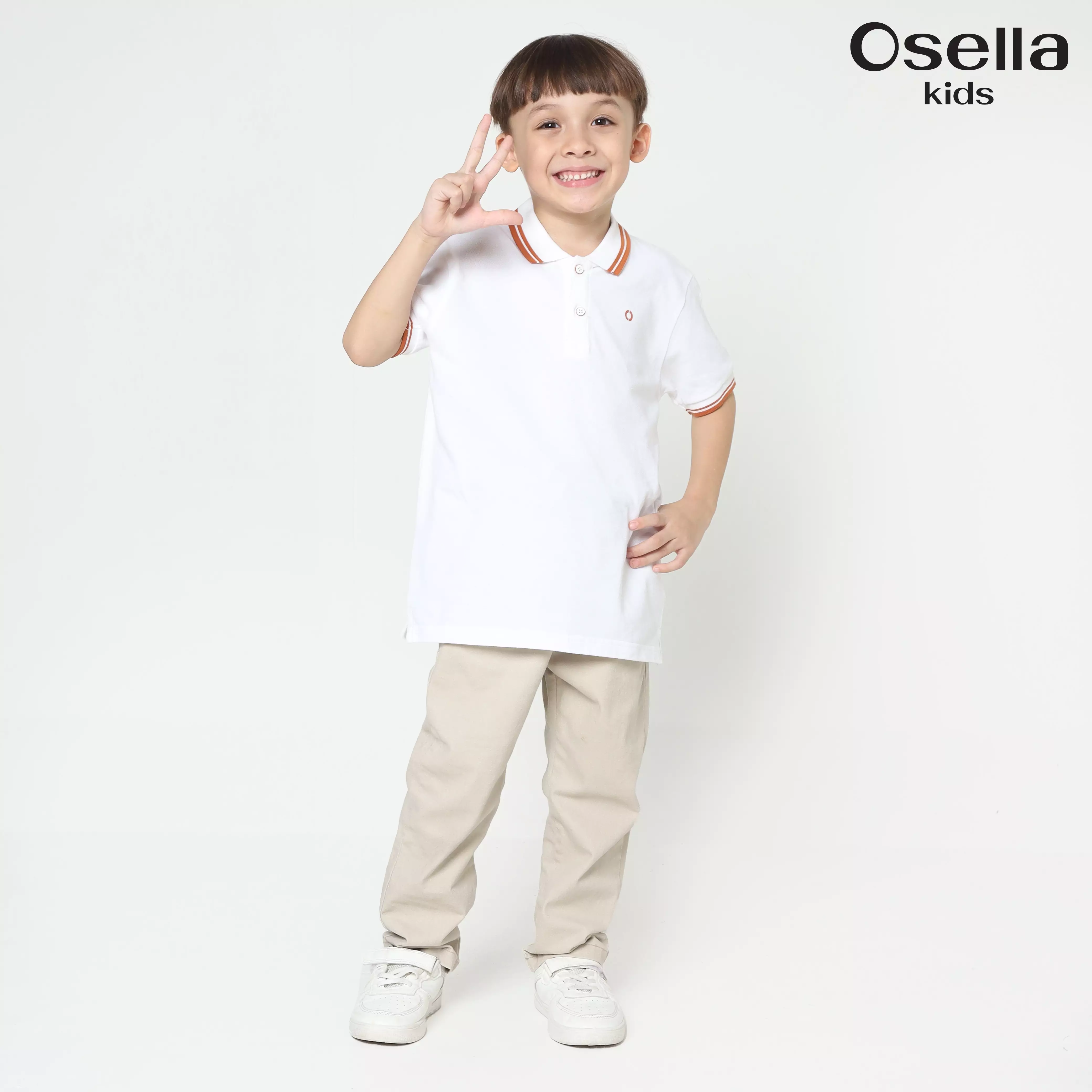 Osella Basic Reguler FIt Polo Shirt 3222500101 | Kaos Polo Shirt Basic Anak Laki-Laki