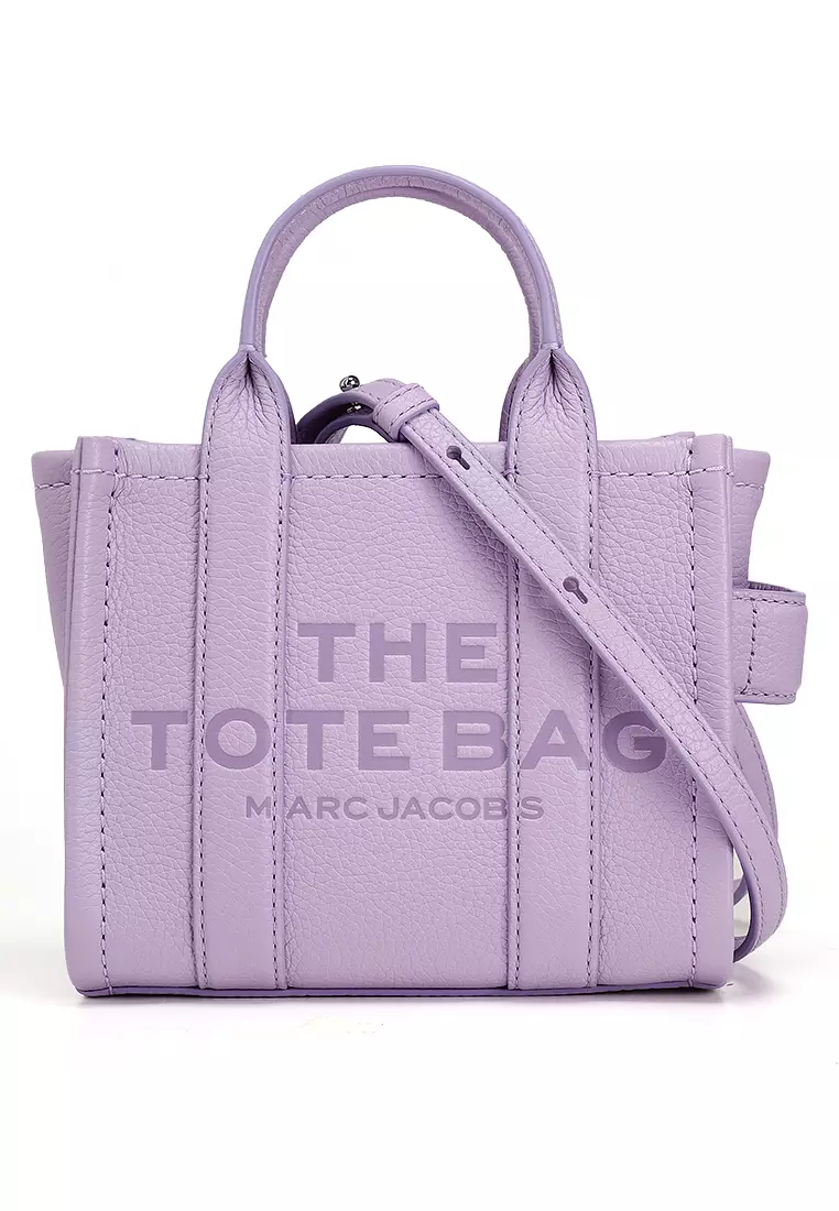 新品⭐MARC JACOBS THE TOTE BAG ⭐ MARC JACOBS ✨️ THE METALLIC LEATHER SMALL TOTE BAG
