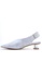 PRODUIT PARFAIT silver Clear Heel Pointed Toe Suede Pumps F8971SH7C16110GS_2