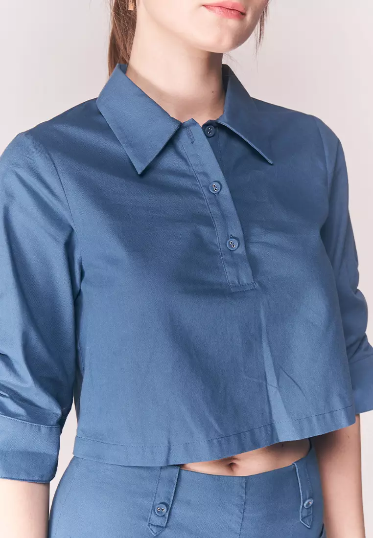 Solstice Bigonia Quarter Sleeve Top