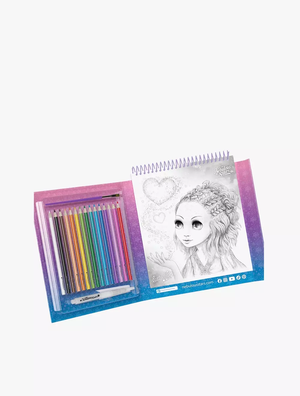 Jual Nebulous Star Nebulous Star WATERCOLORING BOOK SET - NBU11133 ...
