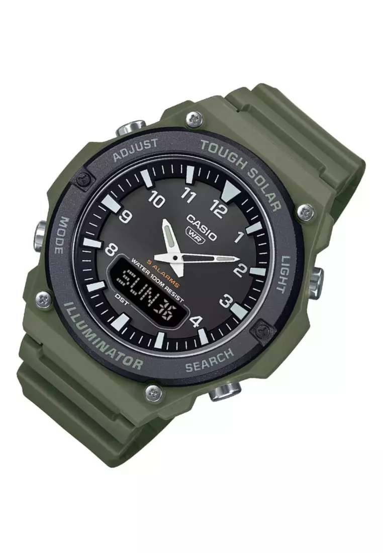 Digital Analog Solar Watch AQ-S820W-3B