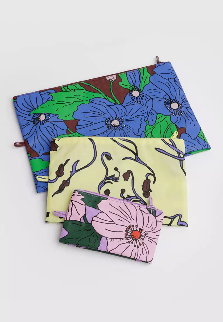 BAGGU - Go Pouch Set - Poppy Mix