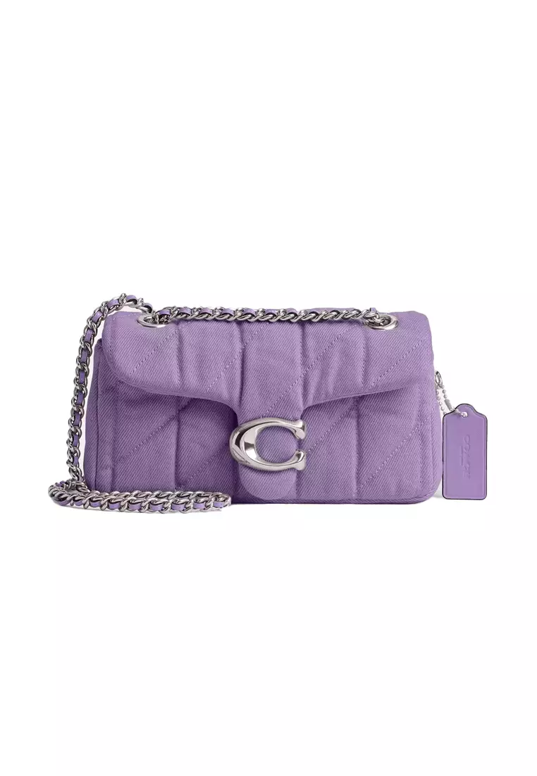 Buy Coach Women's Tabby Shoulder Bag 20 With Quilting in Purple CBG33 ...