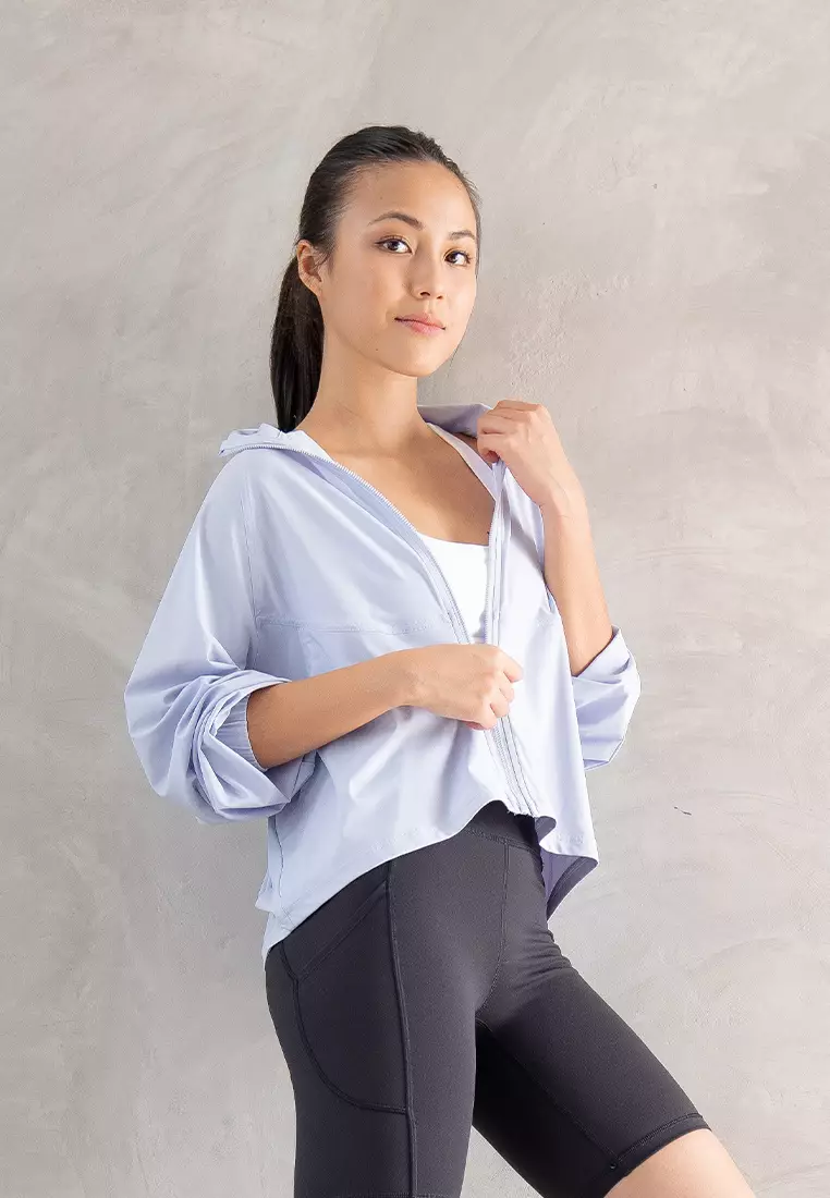 HAPPYFIT AERI Lightweight Jacket Sky Blue