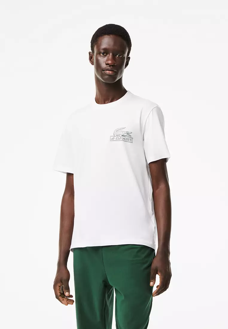 Lacoste mens hot sale pajama set