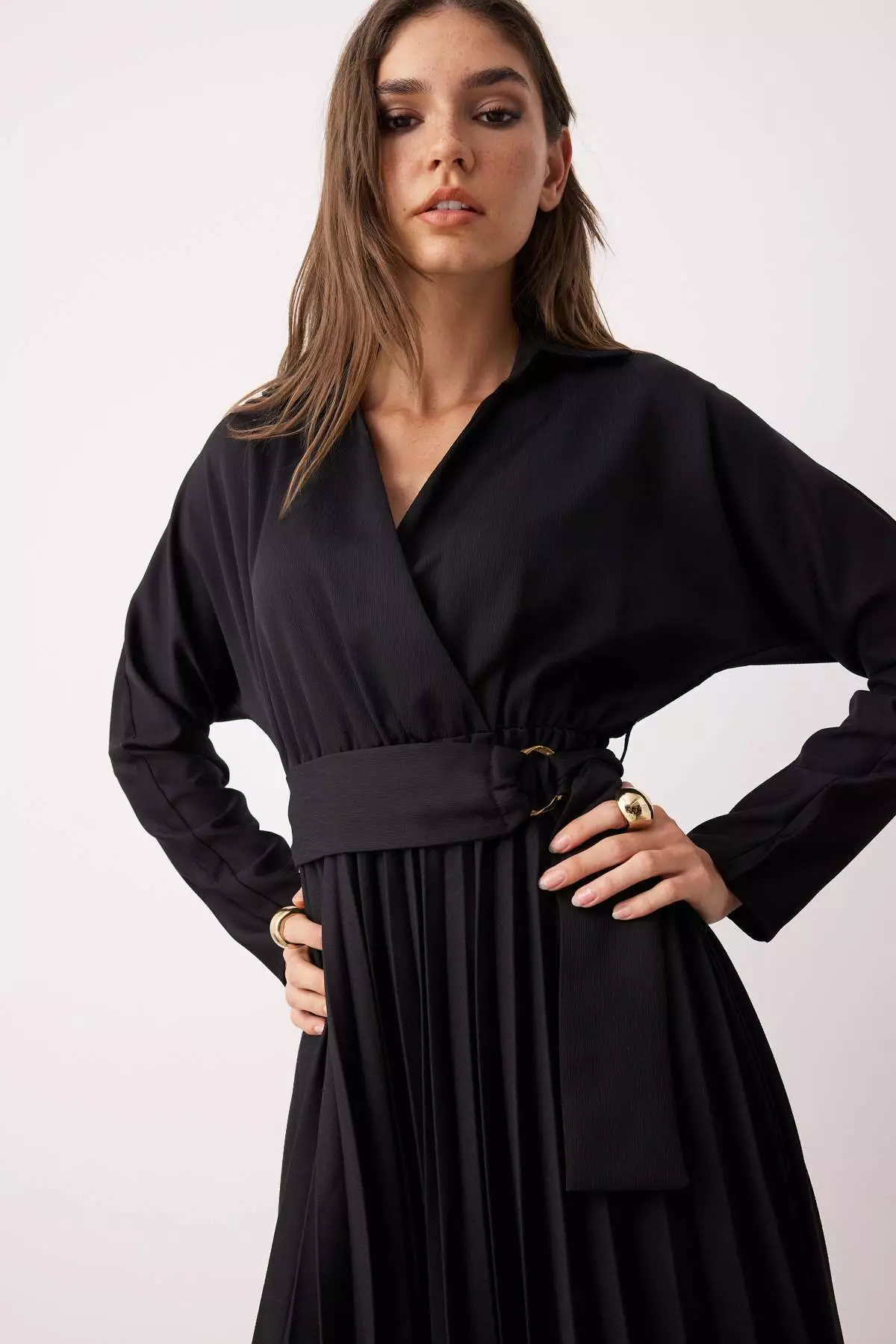 Straight Midi Long Regular Dress