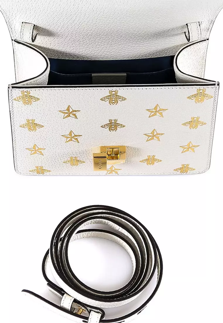 Gucci Gucci Leather with viscose fiber Women's handbag 470270DJ2SG2