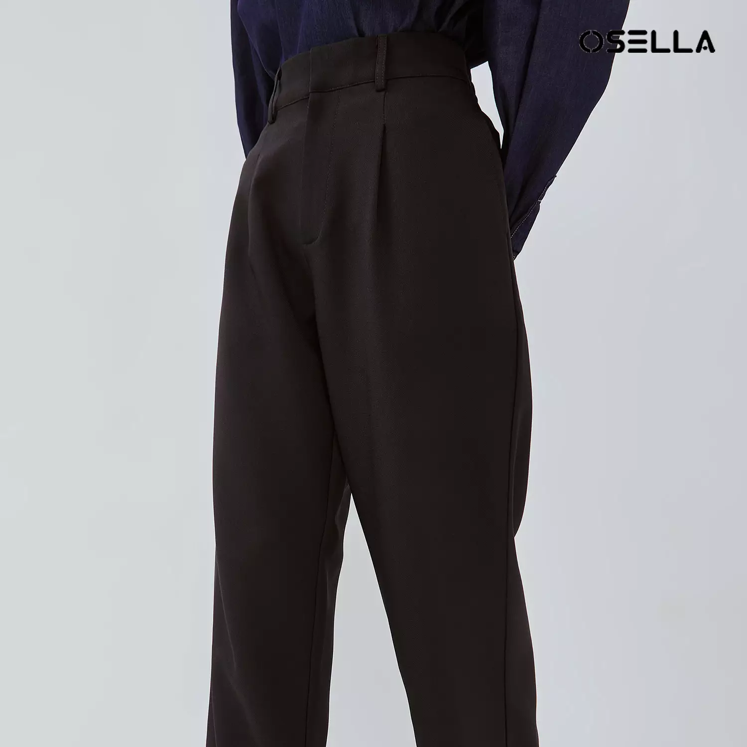 [NEW] Osella Kimmy Wide Leg High-Waist Trousers 2181500543 | Celana Panjang Wanita