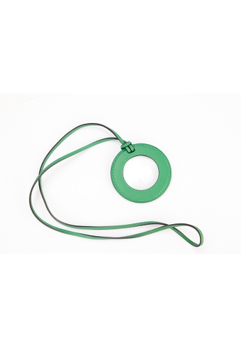 Hermès green Pre-Loved Hermes Magnifying Glass Necklace Green Color, no Box 495E4ACB6556E2GS_1