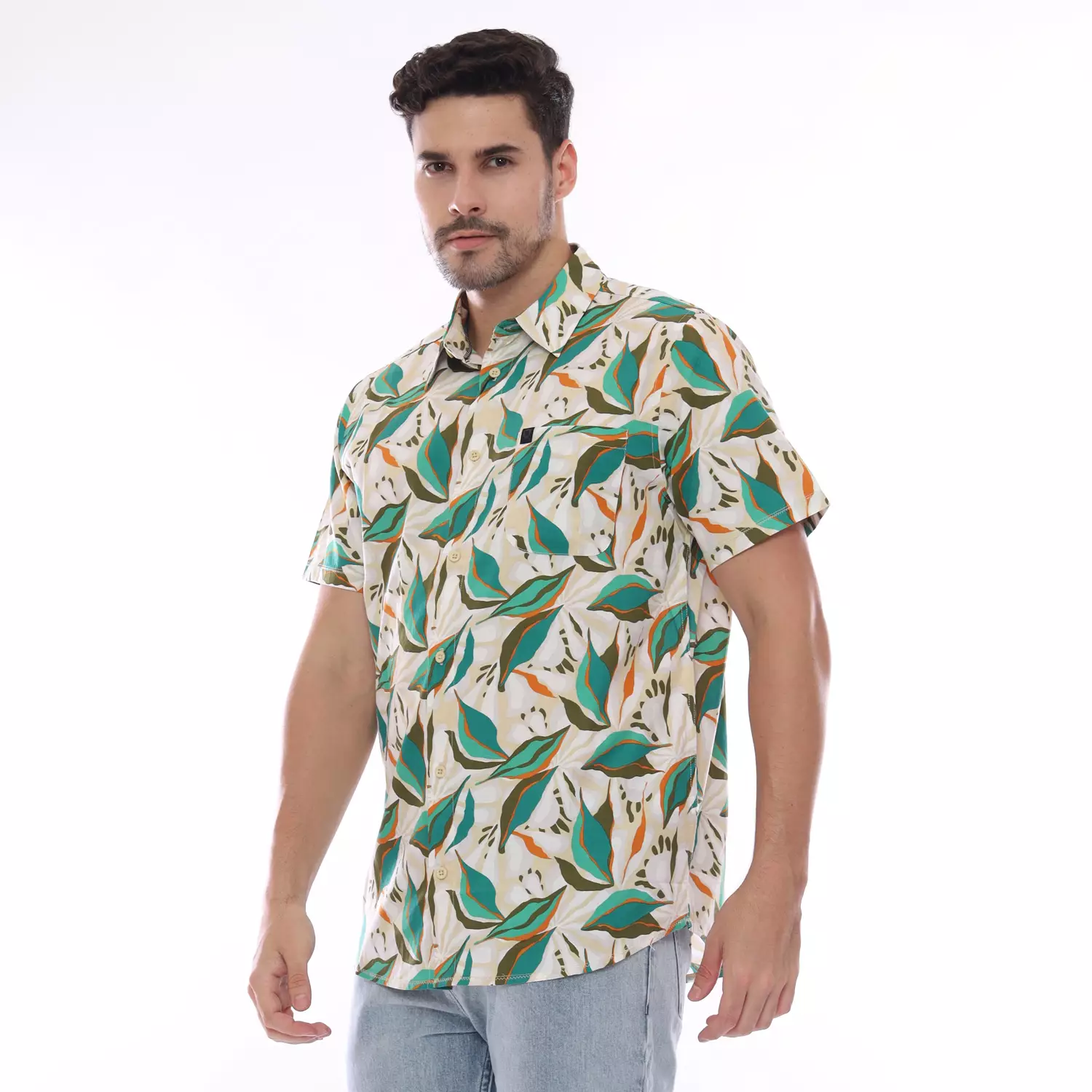 Planet Surf Clothing Kemeja Lengan Pendek Pria Fresco Shirt 231A Planet Surf