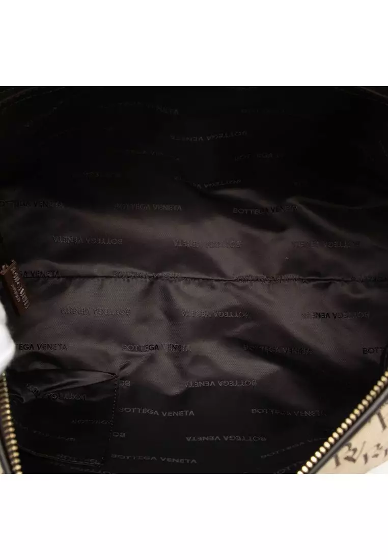 Pre-Loved Bottega Veneta Bv Monogram Canvas Satchel