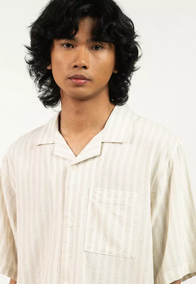 Textured Short Sleeve Shirt