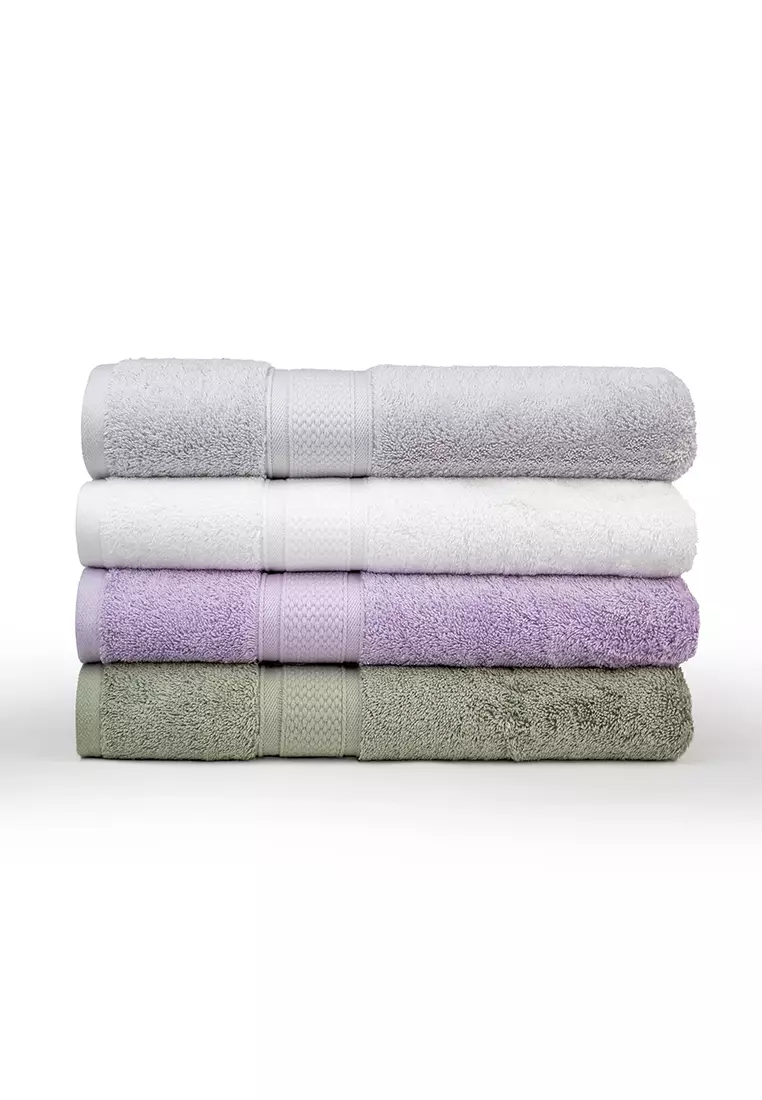 Periwinkle bath towels outlet