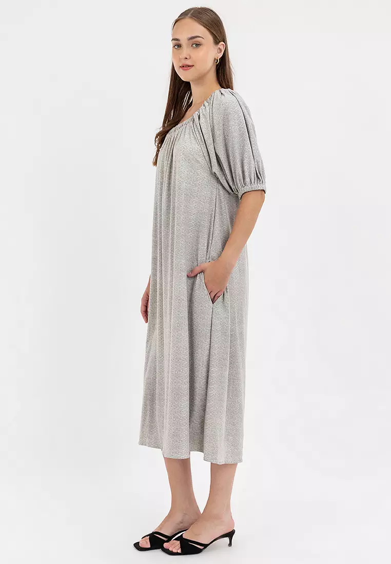 Martha Square Neck Dress