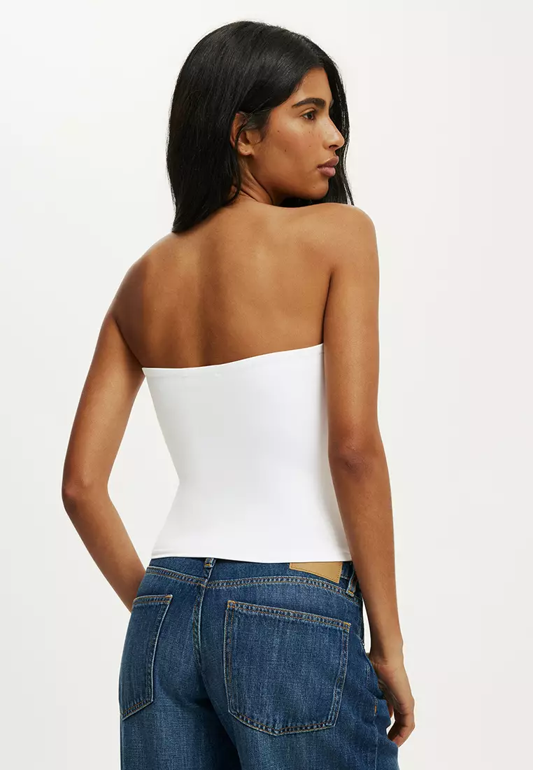 Hold Me Twist Bandeau Top