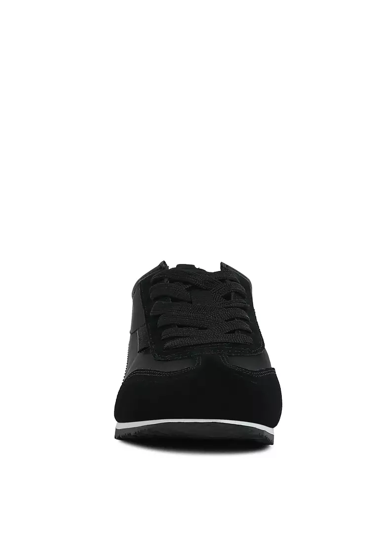 Suede Sneakers in Black