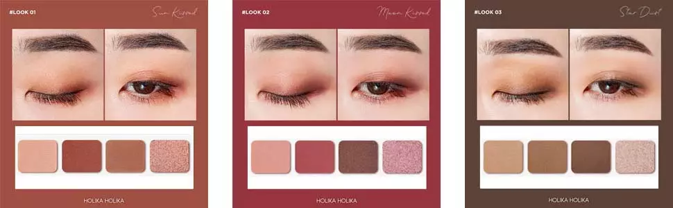 Holika Holika Piece Matching Shadow Palette - Red Velvet