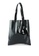 Monki black Patent Tote Bag 7B178AA79DDDF2GS_1