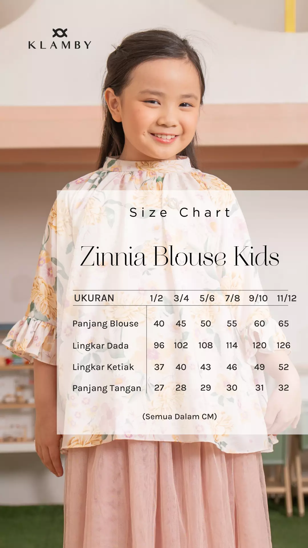 Klamby - Zinnia Blouse Kids Pistachio 7/8