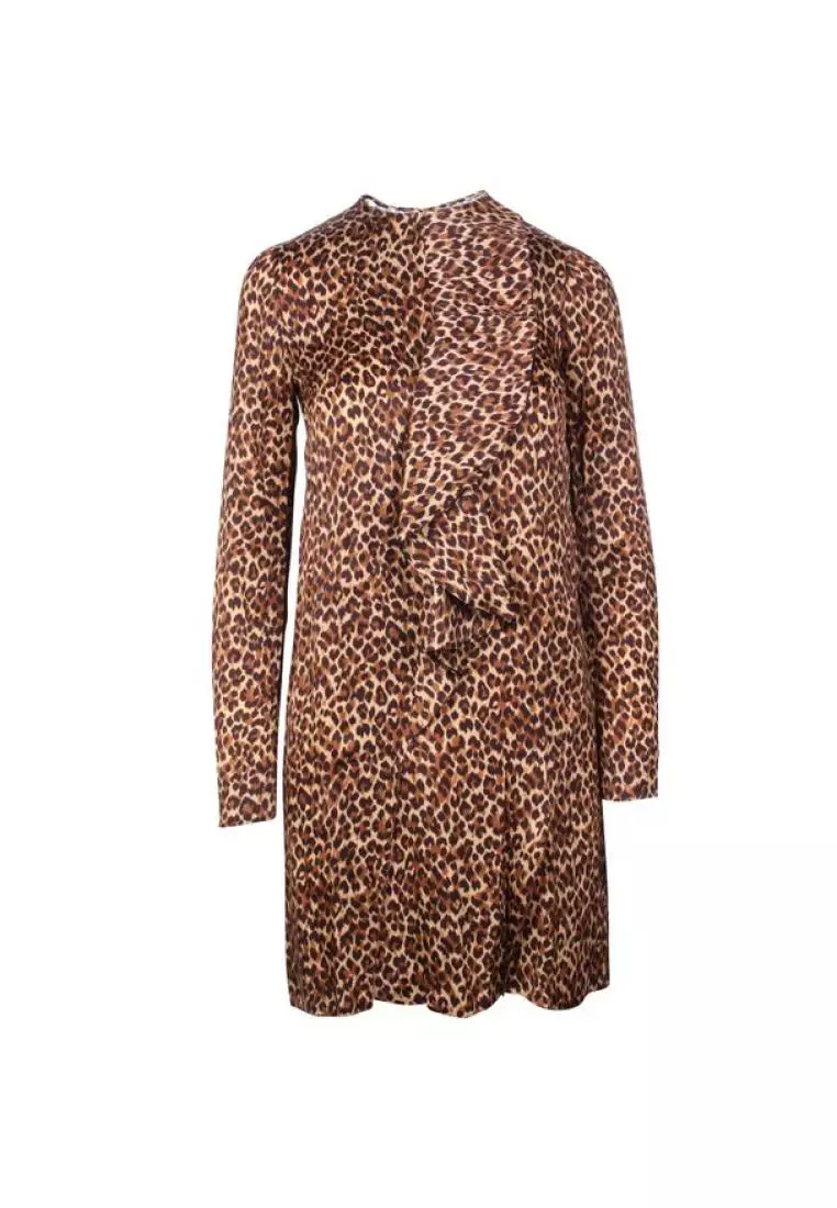 Miu miu outlet leopard dress