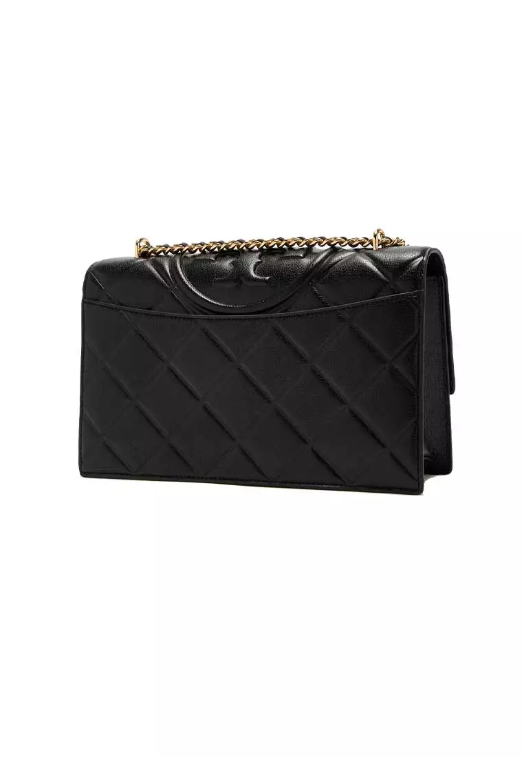 Buy TORY BURCH Fleming Shoulder Bag Black 164799 2026 Online | ZALORA