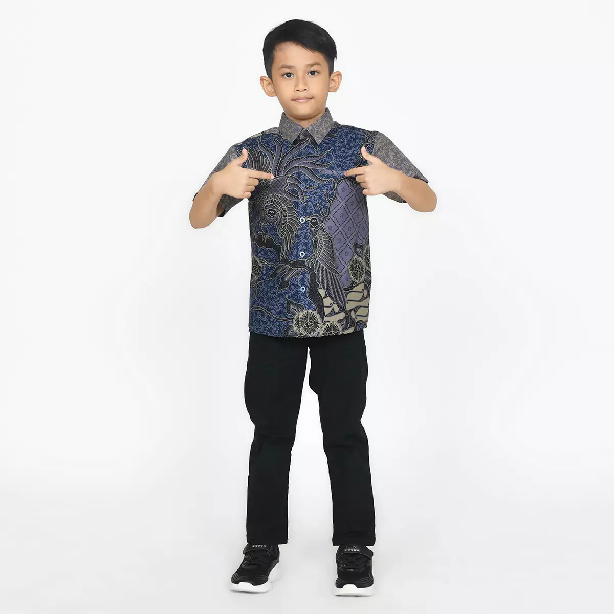 My Aksa Batik Anak Kemeja Pendek Ernest Elena