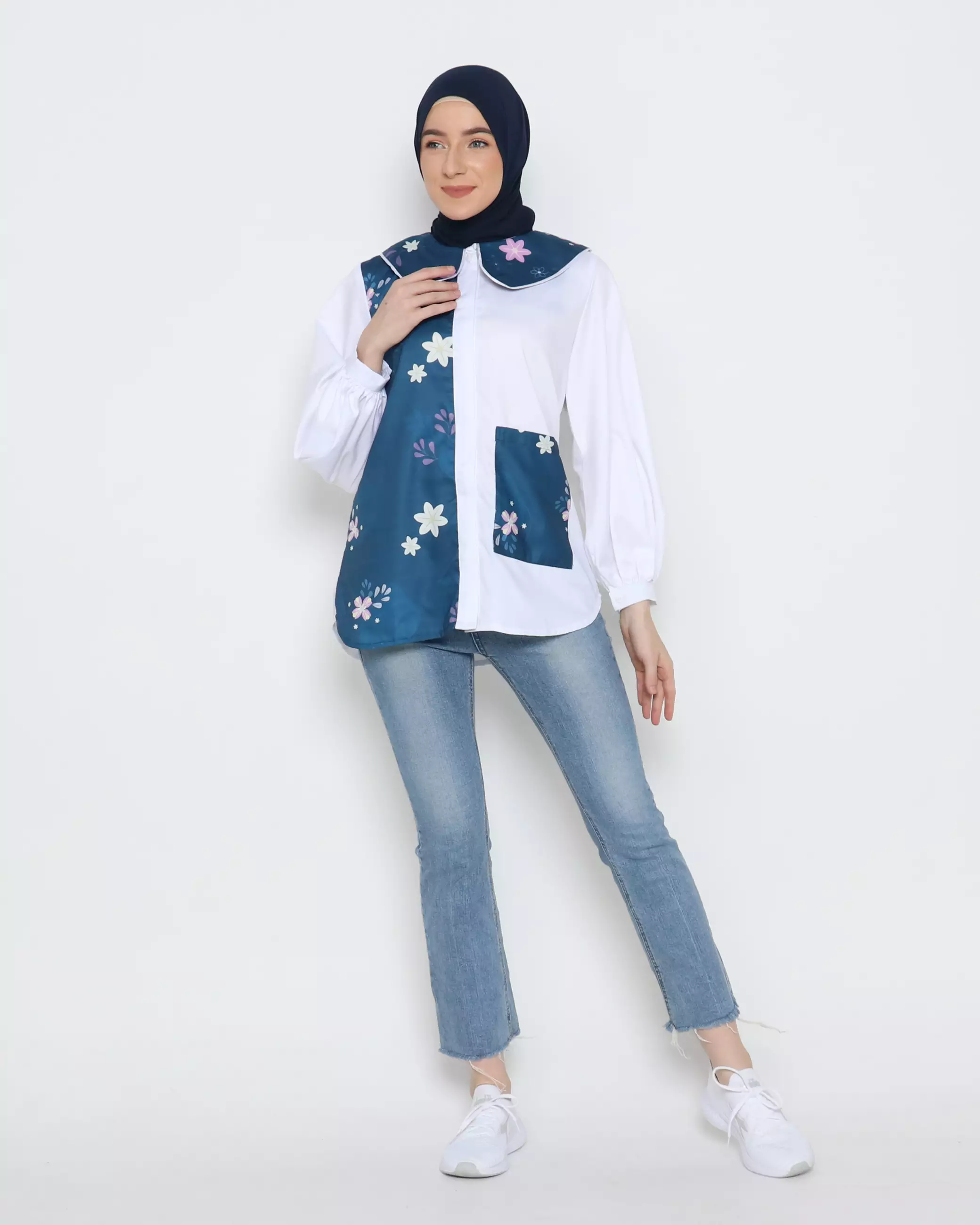 Alila Blouse Navy