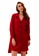 LYCKA red LND1080-Lady One Piece Chemise Sleepwear-Red D288EUS523D198GS_1