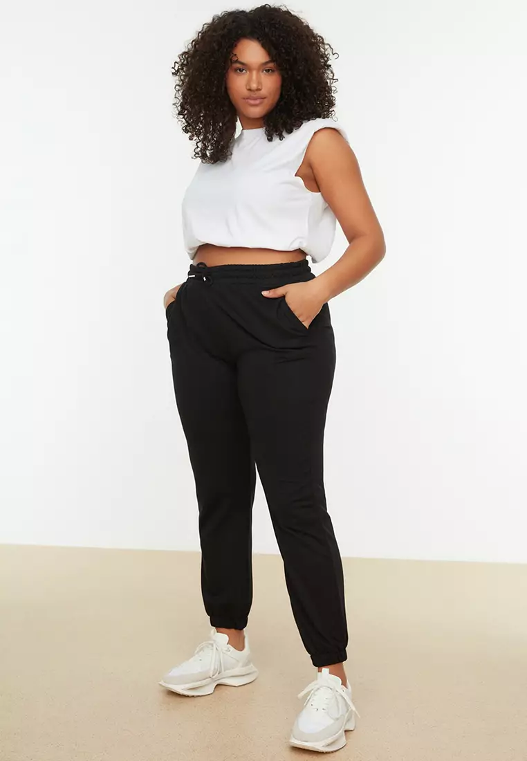 Plus Size High Waist Sweatpants