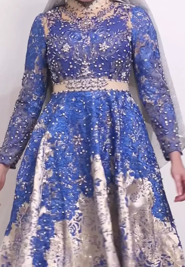 Bibiq Gamis Jacquard Brokat