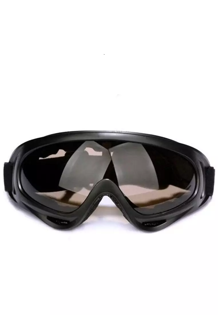 Ells Kacamata Goggles Ski UV400 Tough Design Lens Material  Polycarbonate ORIGINAL - Brown