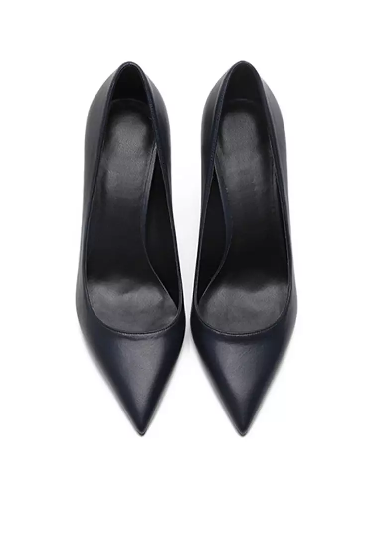 8CM Uniform Pointed High Heel Shoes HZL181