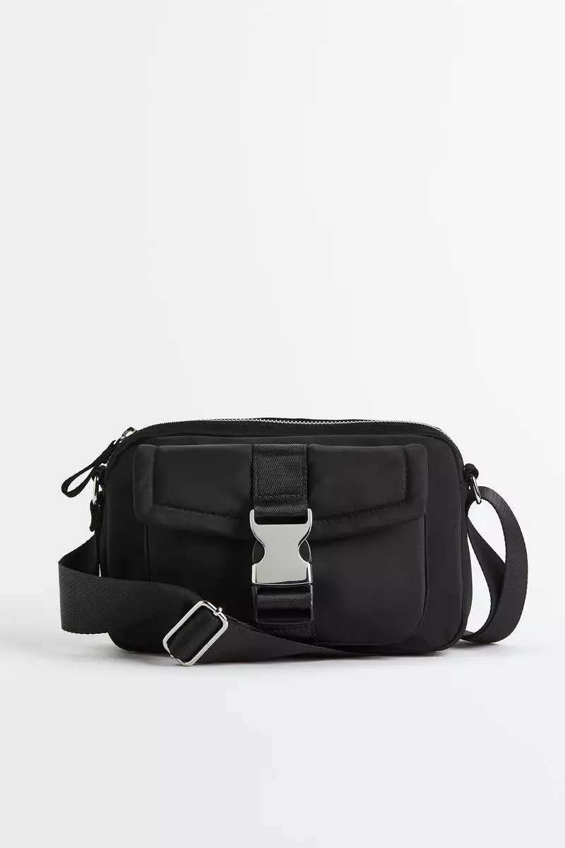 H&m black shop crossbody bag