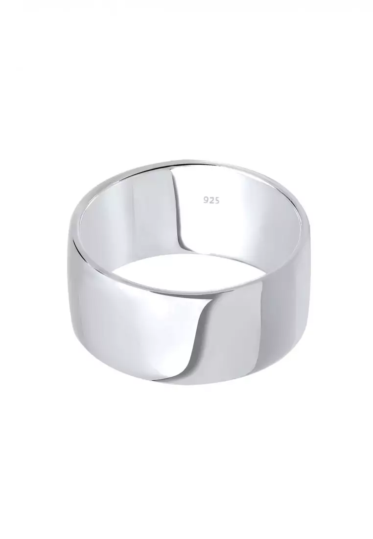 Cincin Perhiasan Perak 925 Wanita Basic Stacking