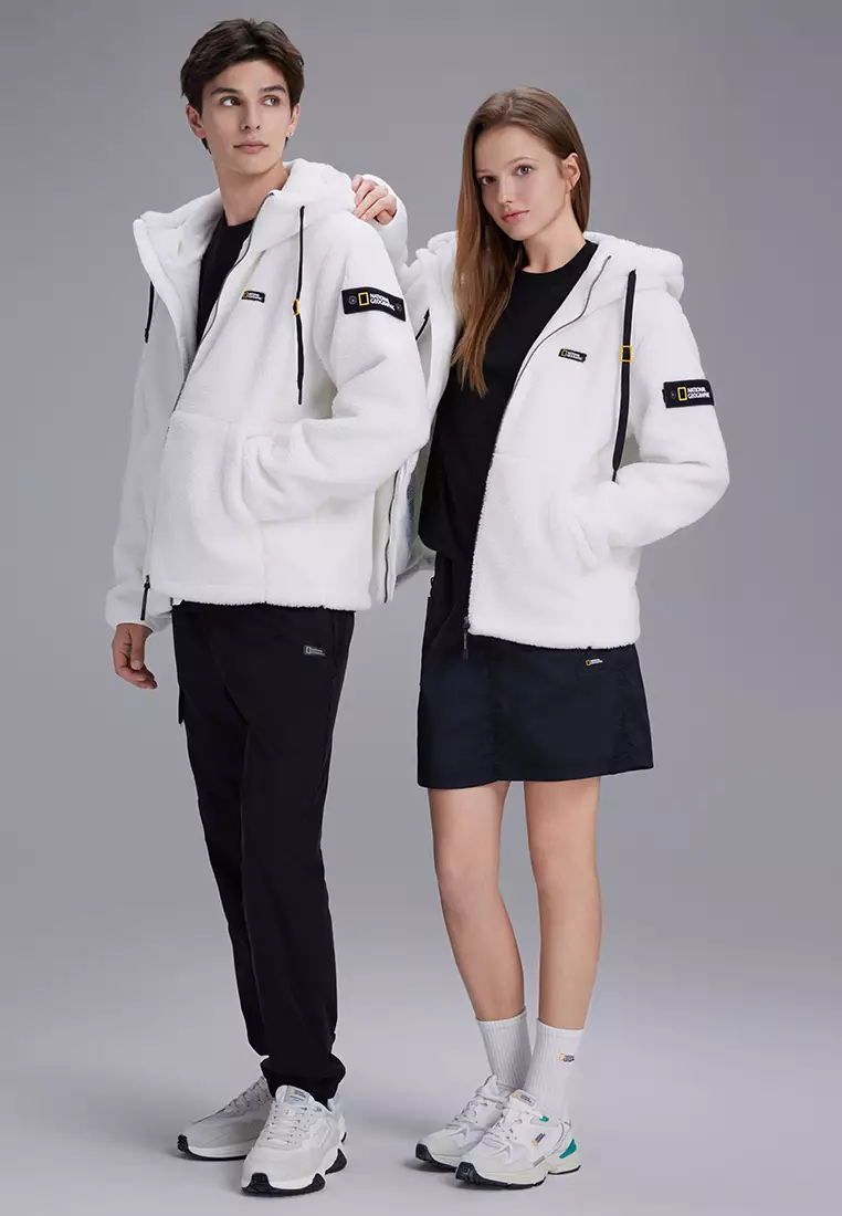 男女同款COSTONI抓毛絨拉鏈外套