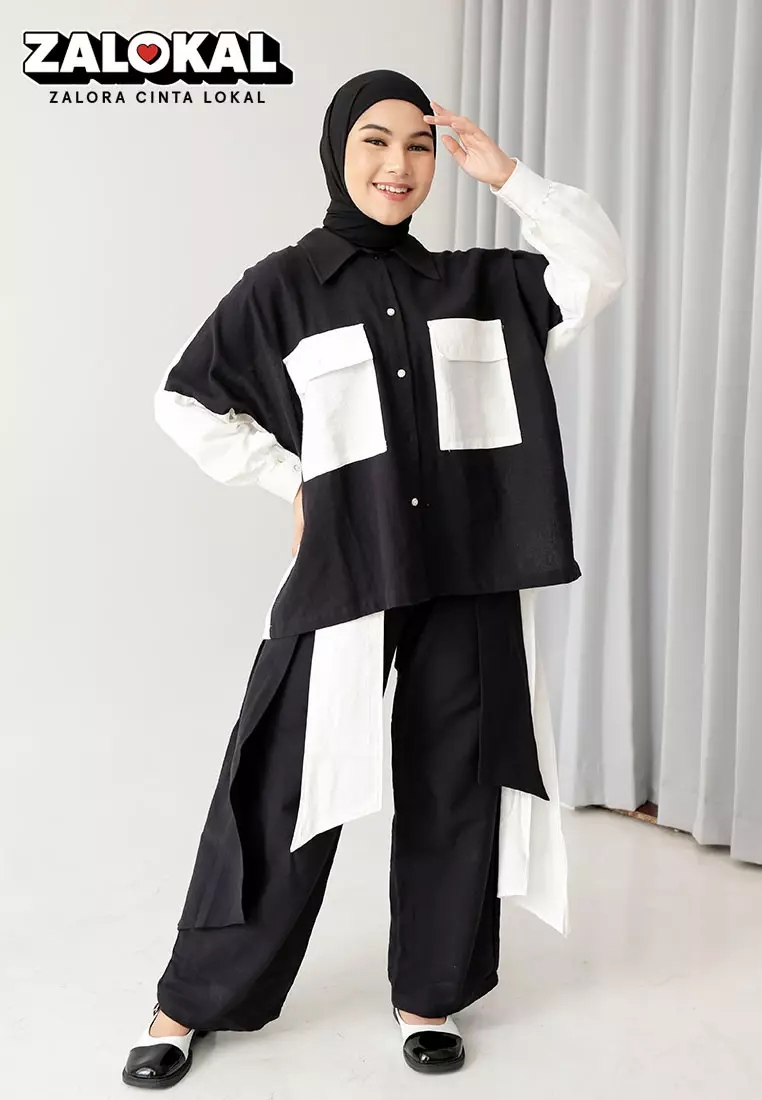 Hooja Set Black Swan