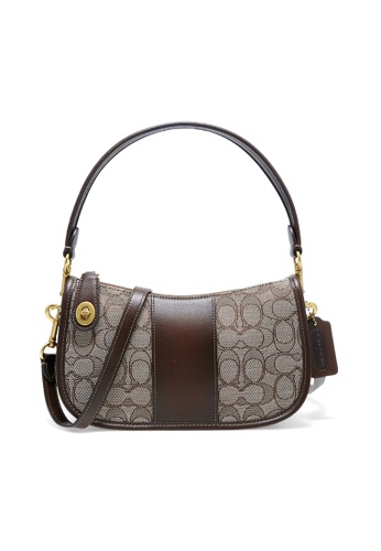 Coach multi Coach counter small women's fabric with leather one shoulder handbag 620B6AC7FB91F2GS_1