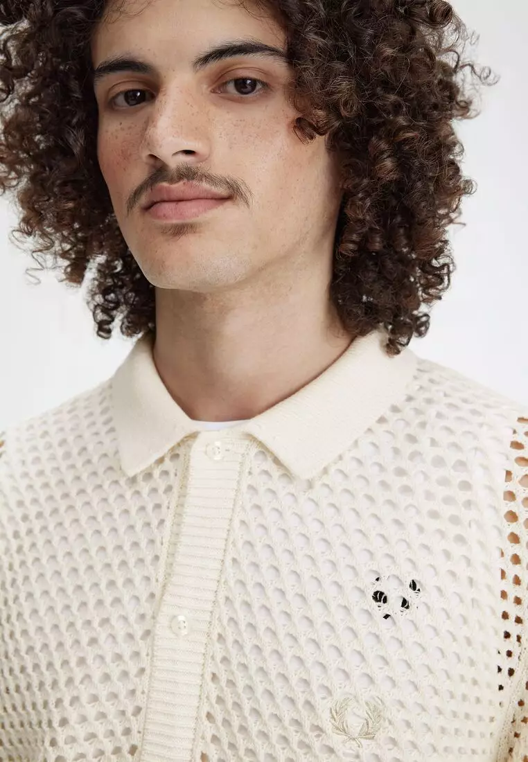 Buy Fred Perry Fred Perry K7850 Lace Button Through Shirt