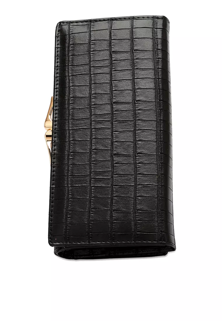 Women's Long Purse / Wallet - Black