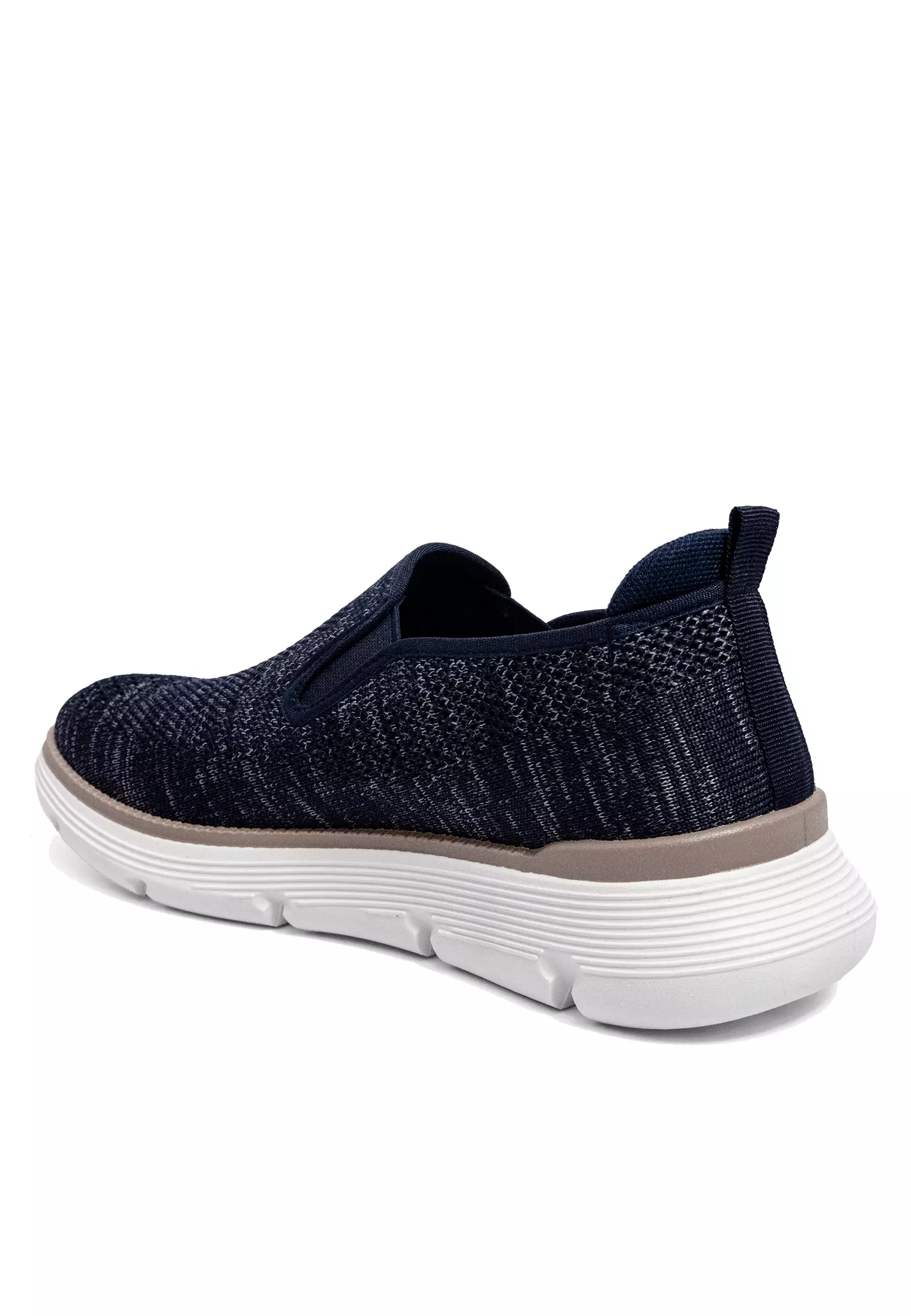 Dr. Kevin Sepatu Sport Pria Men Sneakers Sekolah Flyknit Slip On 889-081