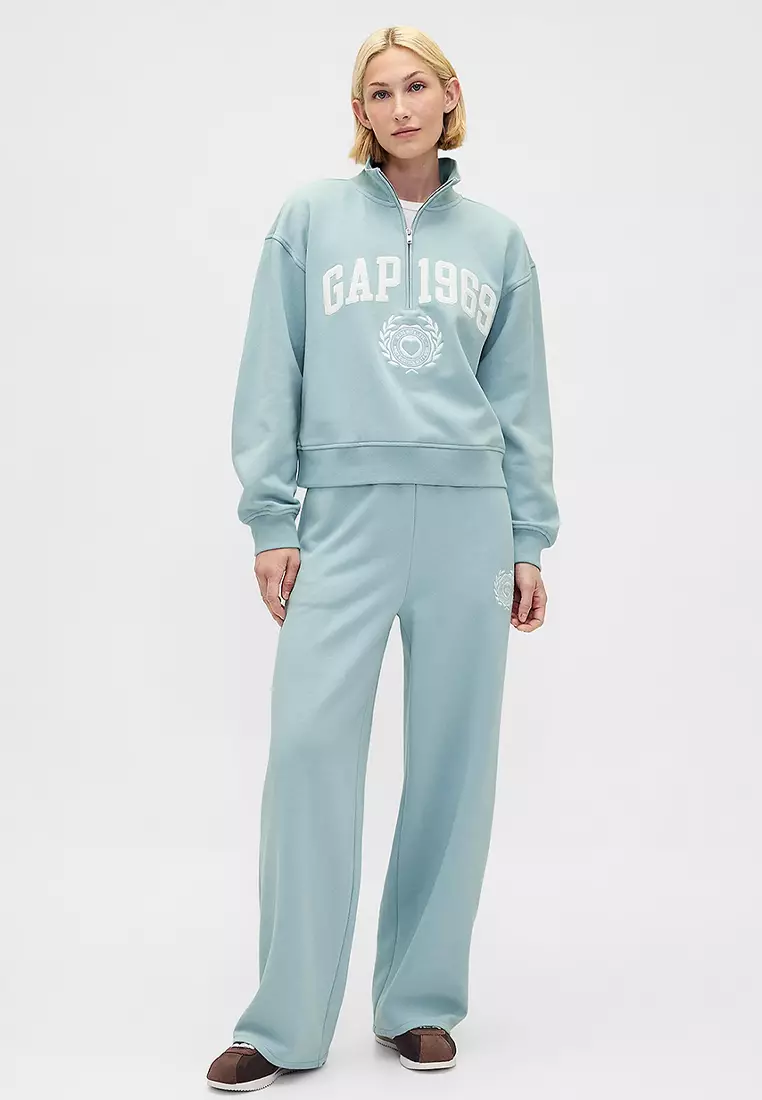 Logo Half Zip Sweatshirt